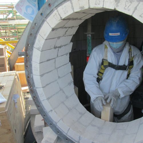 Suministro e Instalación de Refractarios Antiácidos OX